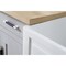 Gourmetier Solid Surface Stone Apron Front Farmhouse Sgl Bowl Kitchen Sink, White GKFA361810LD - alternate 7